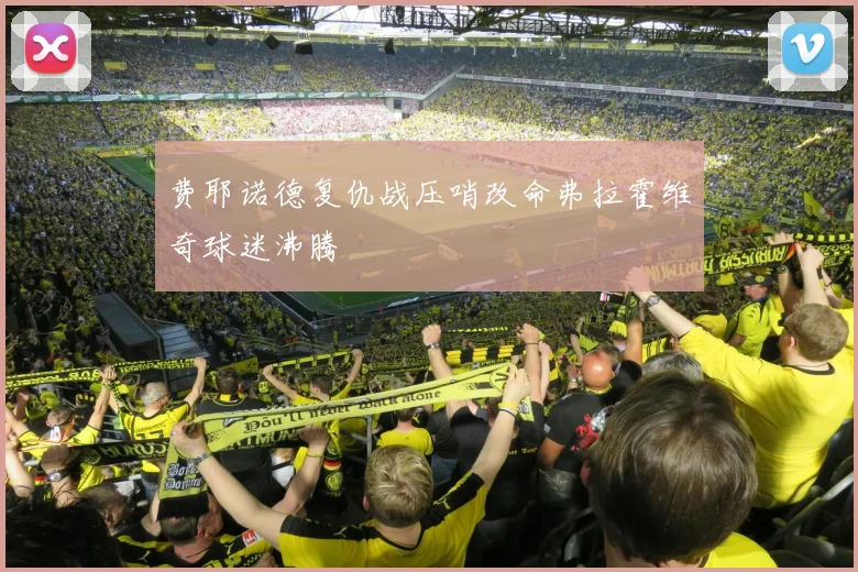 费耶诺德复仇战压哨改命弗拉霍维奇球迷沸腾
